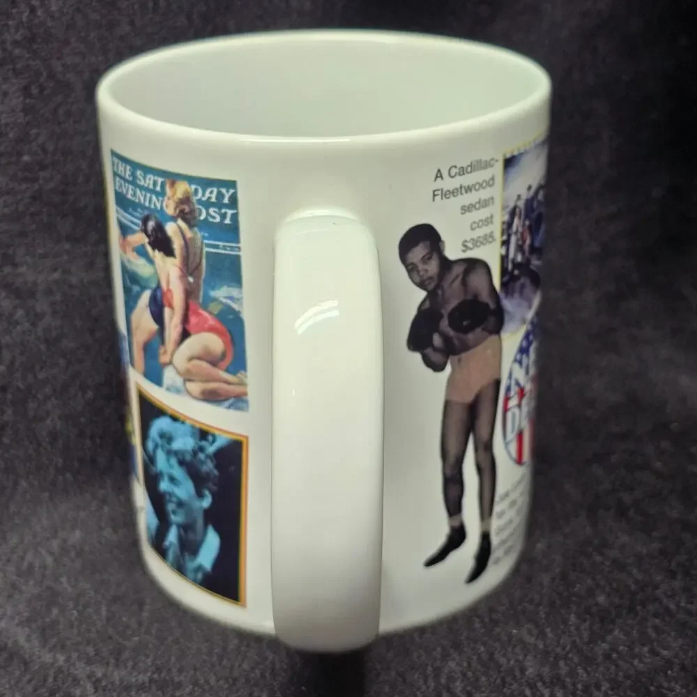 60 Years Ago Gone With The Wind Charlie Chapin Coffee Mug Peacock Papers Cup